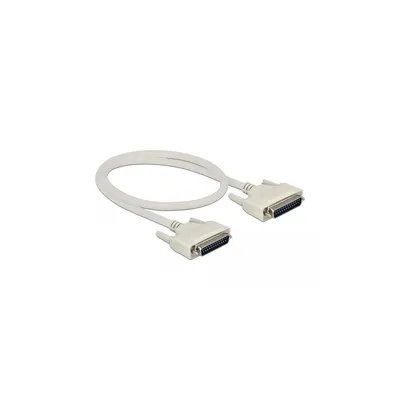 Produktbild von DeLOCK Serielles Kabel D-Sub 25 Stecker zu Stecker 0,5 m, Beige, 0,5 m, D-Sub 25 Pin, D-Sub 25 Pin, Männlich, Männlich