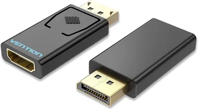 Zdjęcie produktu dla Vention HBKB0, DP, HDMI, Czarny