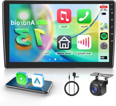 Productafbeelding van Android Autoradio - Autoset - Multimedia Systeem - Navigatiesysteem - Touchscreen Radio - 10 Inch Display