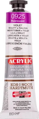 Obrázok produktu pre Koh-i-noor 1627/0925 - akrylová farba 40 ml, fluorescenčná fialová