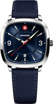 Produktbild von Wenger 01.1921.109 Herrenuhr Vintage Sport 37mm 5ATM