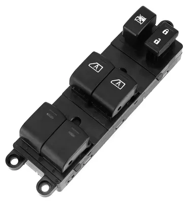 Obrázek produktu pro Hlavní ovládací spínač elektrického stahování předního levého okna, vhodný pro Nissan Pathfinder 2007–2012, 25401-ZP80A