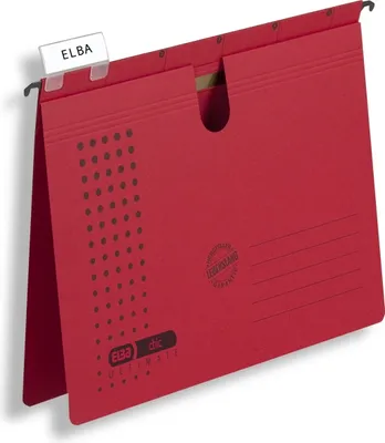 Produktbild von Hängehefter chic rot Packung mit 25 Stück