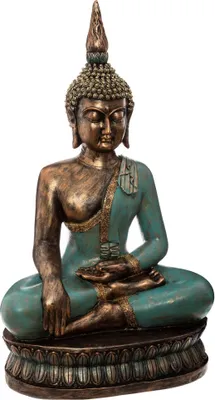 Produktbild von Statuette "Buddha" sitzend - Kunstharz H 73 cm - Atmosphera créateur d'intérieur