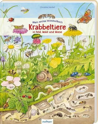 Zdjęcie produktu dla Mein erstes Wimmelbuch: Krabbeltiere in Feld, Wald und Wiese