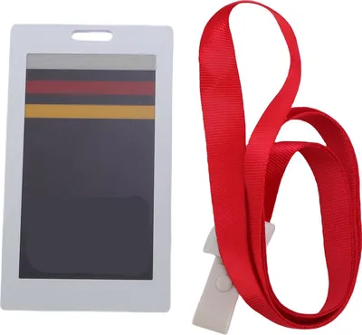 Produktbild von E-Paper-Smart-Badge, 3,7 Zoll, NFC, elektronisch bearbeitbarer Ausweis, Visitenkarte, Preisschild für Mitarbeiter, Studenten