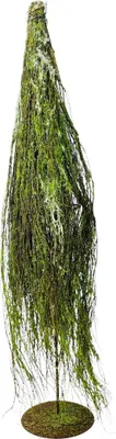 Obrázok produktu pre Umelý vianočný stromček na kovovom stojane z vŕbových vetvičiek, 60 cm