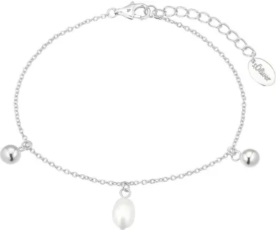 Produktbild von Armband mit Perlen & Kugelanhänger, s.Oliver, Modell 2037816