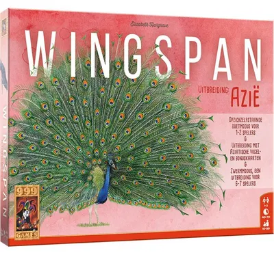 Image de 999Games Wingspan Expansion : Asie -Jeu de société