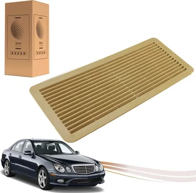 Produktbild von Lüftungsgitter Schiebedach Beige kompatibel für Mercedes C E S-Klasse CLK CLS | Dachhimmel Lüftungsgitter | OE A2117840644 | 297×118 mm | Neu