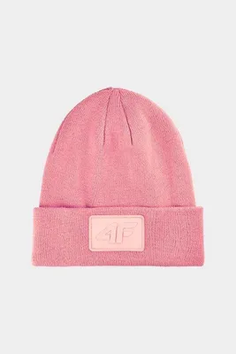 Productafbeelding van Uni wintermuts, kleur roze, merk 4F, modelnummer 4FWAW24ACAPU433-54S, universeel