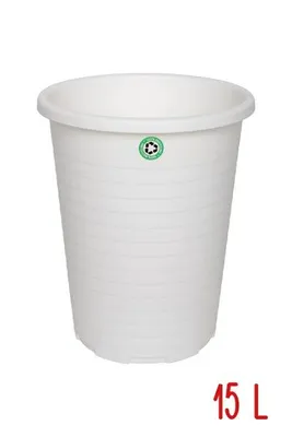 Obrázek produktu pro Koš na papír 15 l - bílý