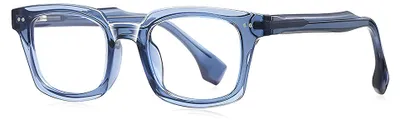 Zdjęcie produktu dla Techsuit Okulary do komputera PC LS084 - niebiesko-przezroczyste