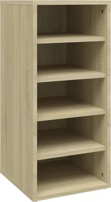 Produktbild von vidaXL Schuhschrank Sonoma-Eiche 31,5x35x70 cm Holzwerkstoff