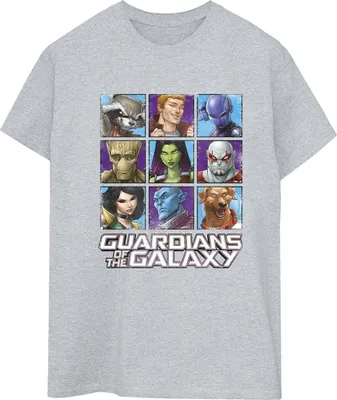Produktbild von Guardians Of The Galaxy - T-Shirt für Damen BI25422 (S) (Grau)