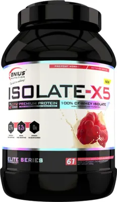 Zdjęcie produktu dla Genius Nutrition | Isolate-X5 Biała czekolada-malina