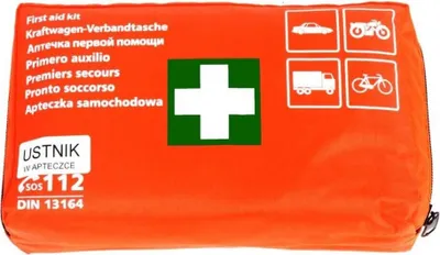 Produktbild von PK-MOT KFZ Erste Hilfe Set Verbandskasten mit Verbandkasten für Auto LKW Motorrad