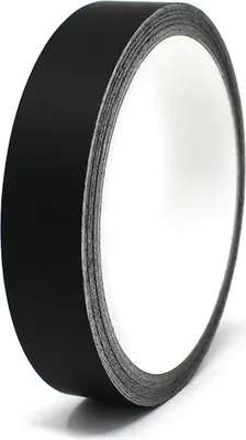 Produktbild von 10m Zierstreifen 10mm Schwarz Matt Dekorstreifen Auto Motorrad Boot Modellbau Klebestreifen
