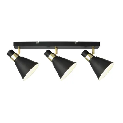 Immagine prodotto di Italux Biagio lampada da soffitto industriale nera MB-H16079M-3