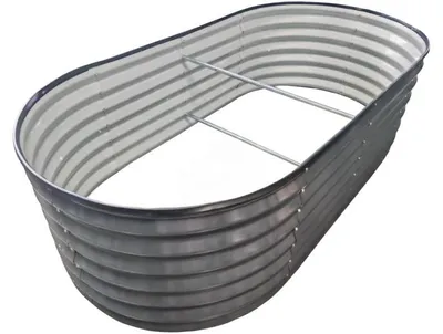 Obrázek produktu pro Vyvýšený záhon ovál 160 x 80 x 45 cm