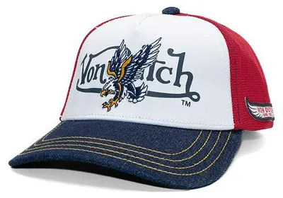 Produktbild von Von Dutch Trucker Cap Wild blue/white/red