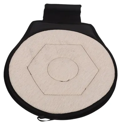 Produktbild von 360 Grad drehbares Autositzkissen, geometrisches Design, Beige