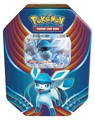Produktbild von Pokemon Evolution Celebration Tins: Glaceon GX Tin