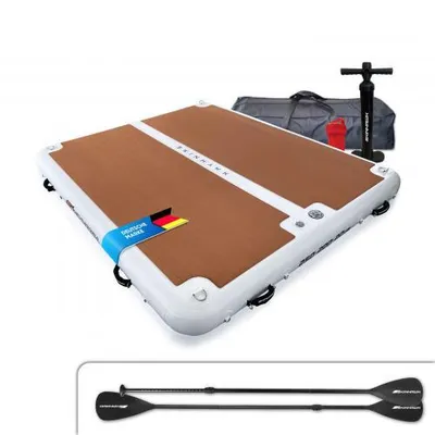 Produktbild von SKINHAWK BOOTSPLATTFORM 250CM X 200CM X 20CM BELASTBARKEIT 540KG – Set mit Paddel