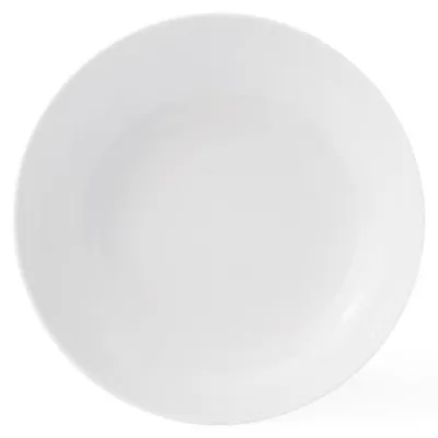 Obrázok produktu pre Romboidný servírovací tanier, priemer 20 cm, biely, porcelán