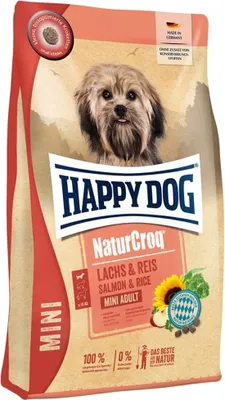 Image de Happy Dog NaturCroq Mini Lachs & Reis 800g