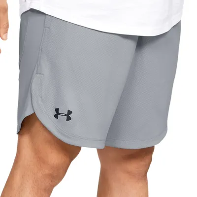 Produktbild von Under Armour Herren Performance Trainingsshorts aus Strick - 1351641 , Farbe:Grau, Textil:S