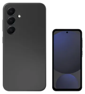 Produktbild von 4smarts Silicone Case Cupertino Samsung Galaxy A36 schwarz