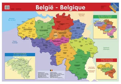 Obrázok produktu pre Delty - vzdelávací plagát - Belgicko