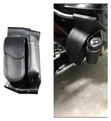 Imagen del producto de Bolsas traseras para motocicleta con portabotellas