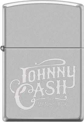 Produktbild von Zippo Benzin-Feuerzeug Johnny Cash Man in Black 60007612, unbefüllt