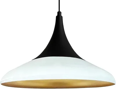 Produktbild von Pendelleuchte Paladin Metall Ø35cm, Weib Modern Hängelampe