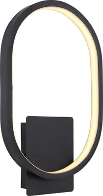 Produktbild von Globo Lighting Außenleuchte Metall schwarz matt, LED