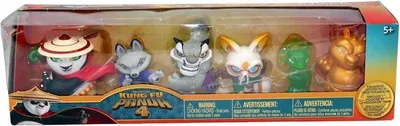 Obrázok produktu pre Play-Doh Kung Fu Panda zberateľské figúrky 6-pack hračka
