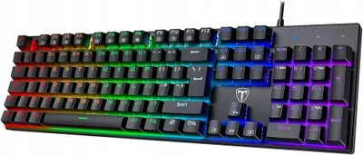 Produktbild von RISOPHY pc305a Mechanische Gaming Tastatur RGB QWERTY