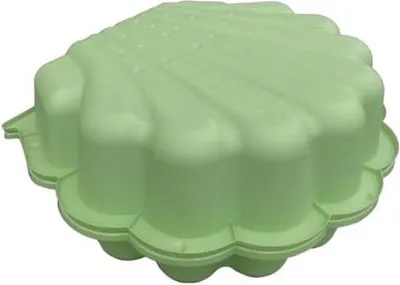 Produktbild von Muschelsandkasten mit Deckel - Sand- und Wassermuschel - Spielzeug -  - Grün