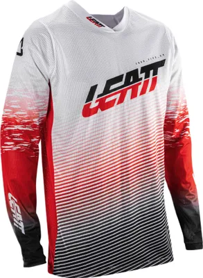 Obrázek produktu pro Leatt Moto 4.5 X-Flow V26 Motocross Jersey, bílá/červená/černá, L