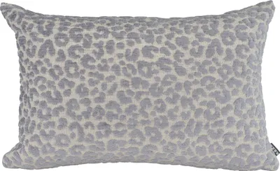 Produktbild von H.O.C.K. Tamaro Dekokissen 60x40cm grau-blau Leo-Muster