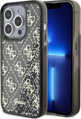 Image de Guess iPhone 15 Pro Coque arrière - Noir