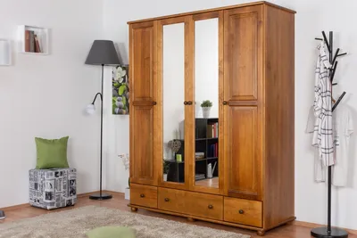 Produktbild von Schlafzimmer - Kleiderschrank mit Spiegel