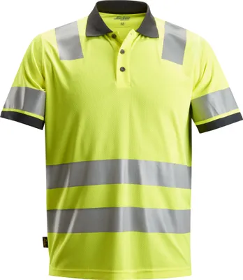Produktbild von Snickers AllroundWork Hi-Vis Polo Shirt, Kl. 2, EN 20471 High-Vis Gelb-XL