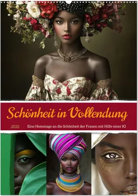 Produktbild von Schönheit in Vollendung (Wandkalender 2025 DIN A2 hoch), CALVENDO Monatskalender