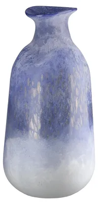 Productafbeelding van Gilde Glass Art, Vase, Azur, Glas, blau, VE 1, D. 17 cm Höhe: 37.00 cm Durchmesser: 17.00 cm 59891