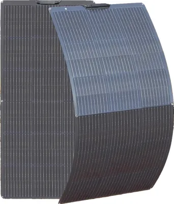 Zdjęcie produktu dla Panel słoneczny, wysoka wydajność, elastyczna konstrukcja, 300 W, 2 szt. po 150 W