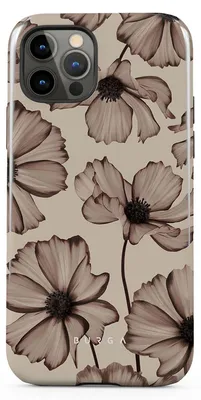 Immagine prodotto di Custodia posteriore protettiva Burga Tough compatibile con Apple iPhone 12 (Pro) - Modello "Barely Yours"