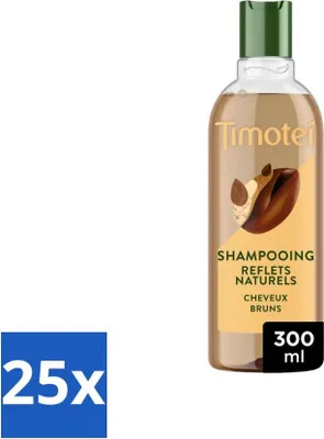 Obrázek produktu pro Timotei - Šampon - Intenzivní hnědá - 300 ml - Výhodné balení - 25 kusů
